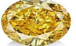 15.11 carat orangish yellow diamond sold at Alrosa’s “True Colors” auction in Hong Kong September 20